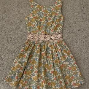 Topshop Floral Dress